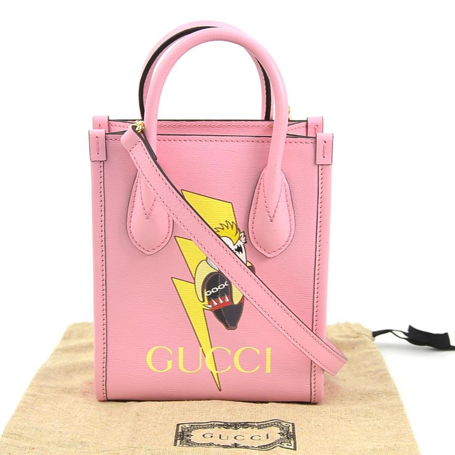GUCCI（グッチ） ショルダーバッグ ハンドバッグ ばなにゃ レザー