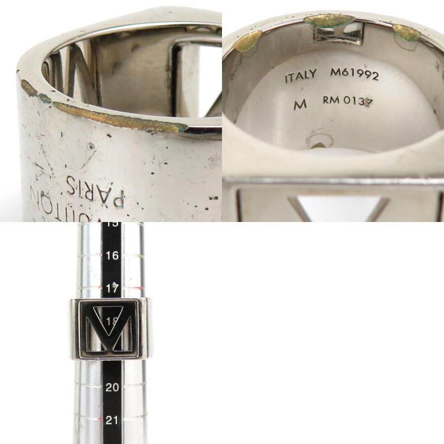 Louis Vuitton シルバーリング M00517 サイズ19.5号 Louis Vuitton シルバーリング M00517 サイズ19.5号 Louis