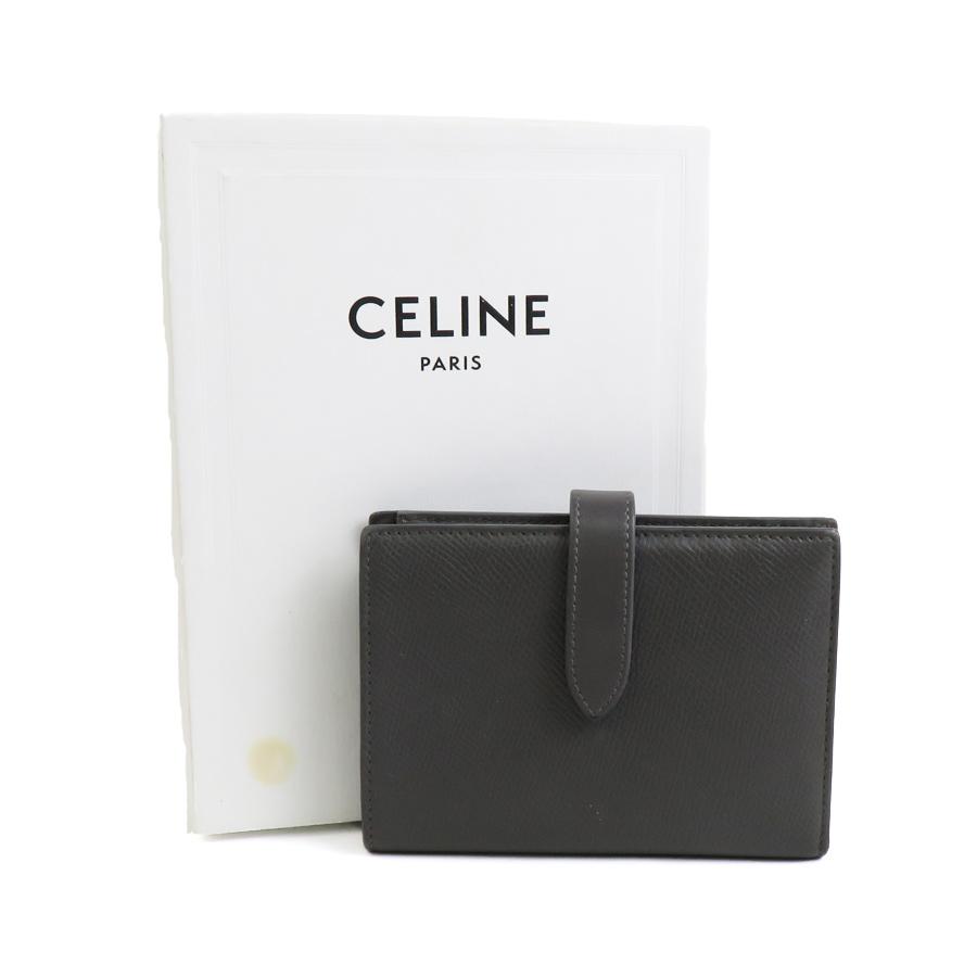 CELINE（セリーヌ） 二つ折り財布 ミディアムストラップウォレット