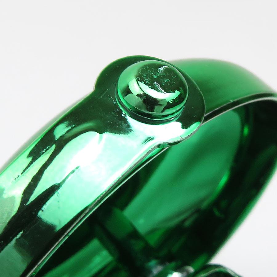 極美品【ブランドカラー】BOTTEGA VENETA ボッテガ　自転車　ベル　緑 ボッテガヴェネタ BOTTEGAVENETA 自転車ベル 2個セット メタル