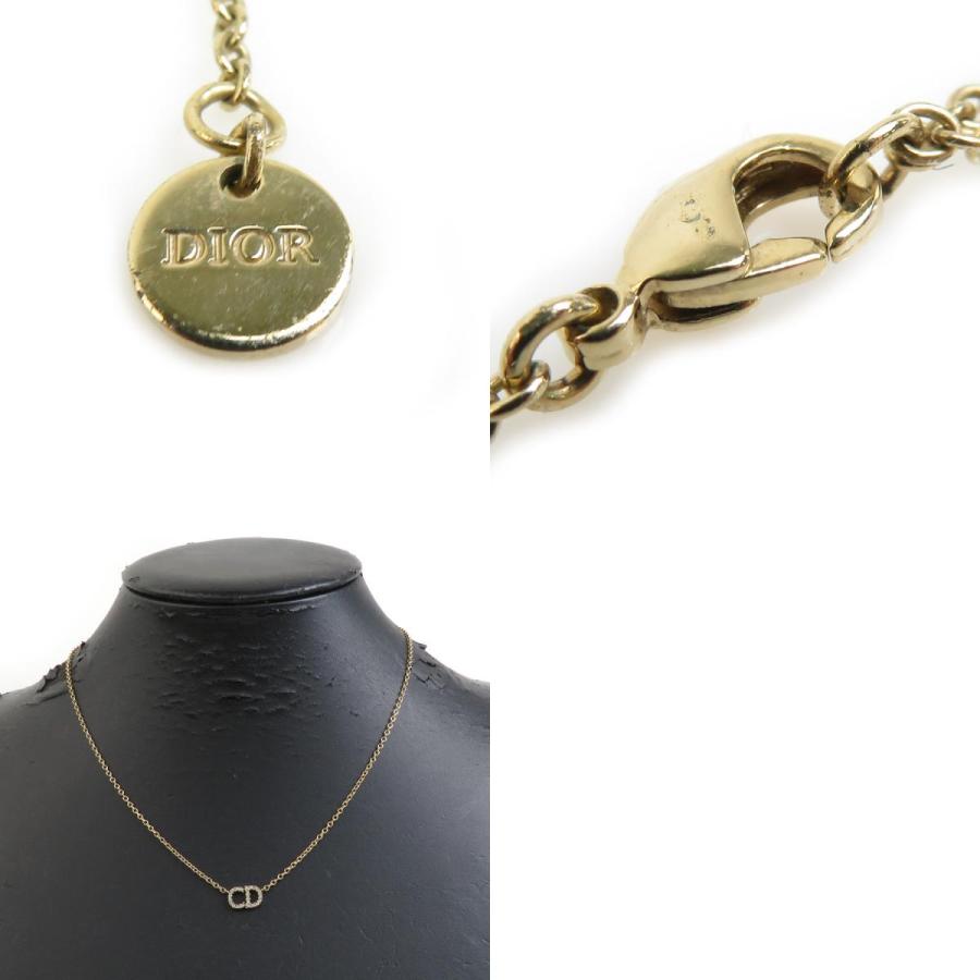 Christian Dior クリスチャンディオール メタルネックレス クリスチャンディオール Christian Dior ネックレス メタル ゴールド