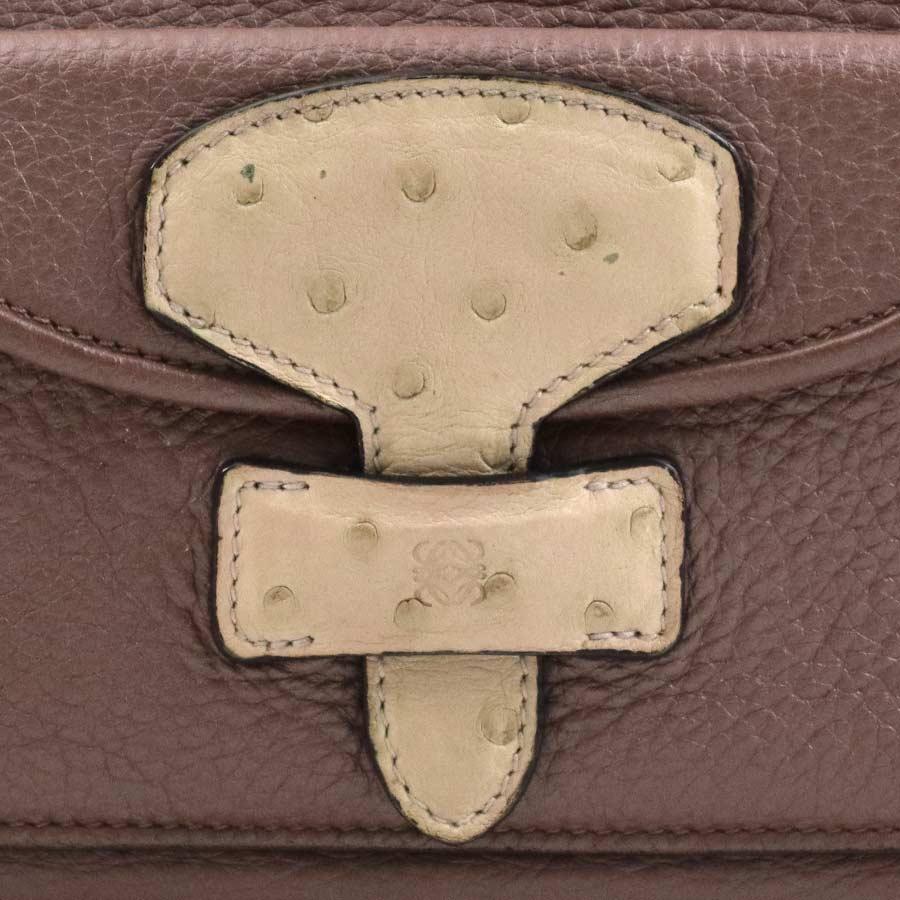 LOEWE（ロエベ） ハンドバッグ ショルダーバッグ メイ レザー ピンク系