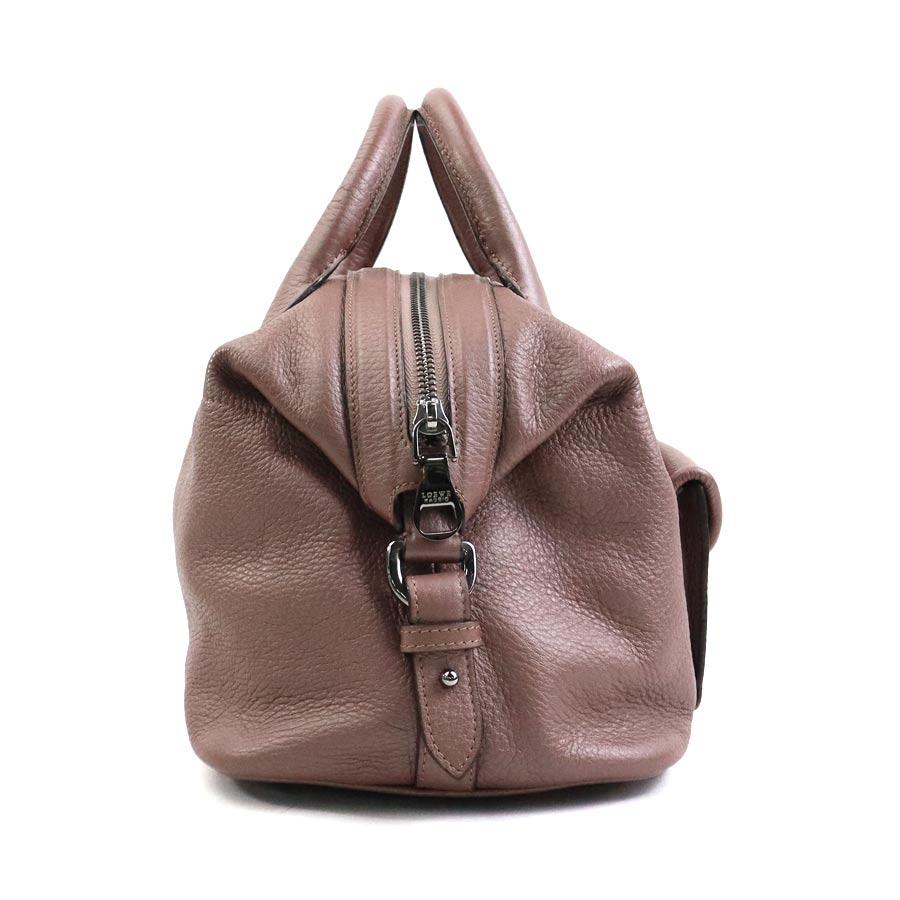 LOEWE（ロエベ） ハンドバッグ ショルダーバッグ メイ レザー ピンク系