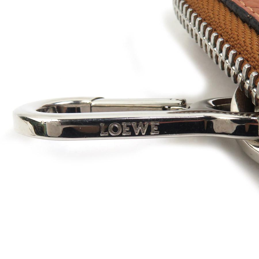 ロエベ　レザー製ブラウンポーチ LOEWE（ロエベ） ポーチ レザー ブラウン : ブランドバリュー - 通販