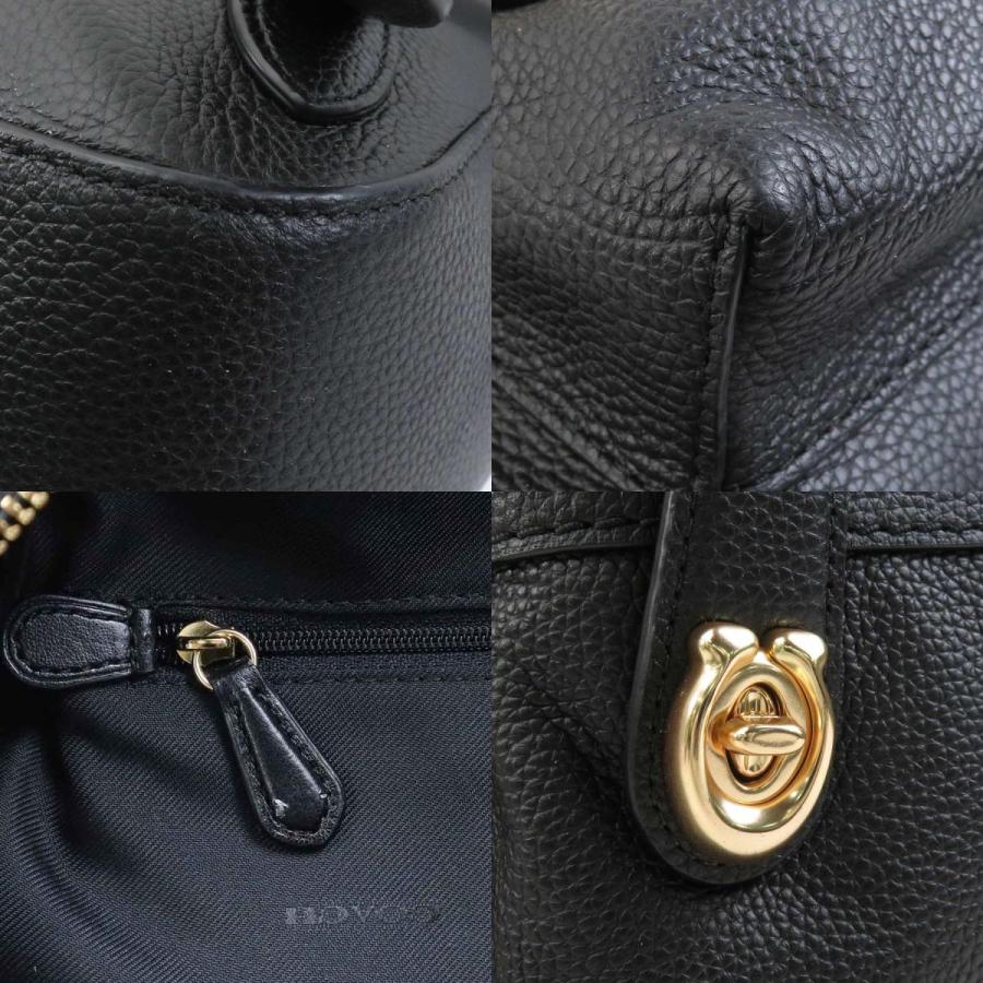 COACH コーチ リュック レザー ブラック : ブランドバリュー - 通販