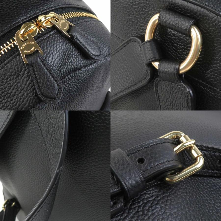COACH コーチ リュック レザー ブラック : ブランドバリュー - 通販