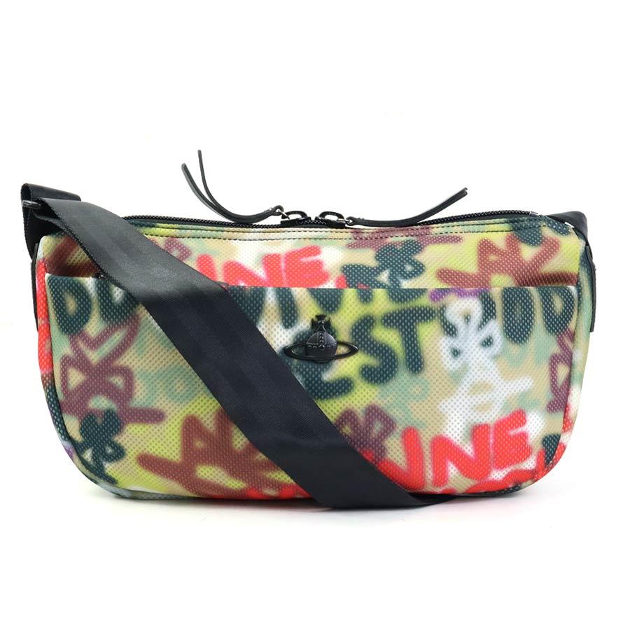 ヴィヴィアンウエストウッド Vivienne Westwood ショルダーバッグ/メッシュ マルチカラー×ブラック ユニセックス 送料無料【中古】 h30925g Vivienne Westwood - ヴィヴィアンウエストウッド Vivienne Westwood