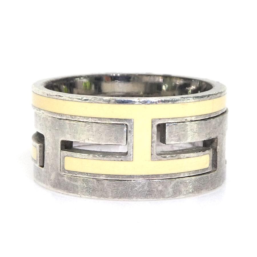 HERMES エルメス リング・指輪 ムーブアッシュ シルバー925/エナメル