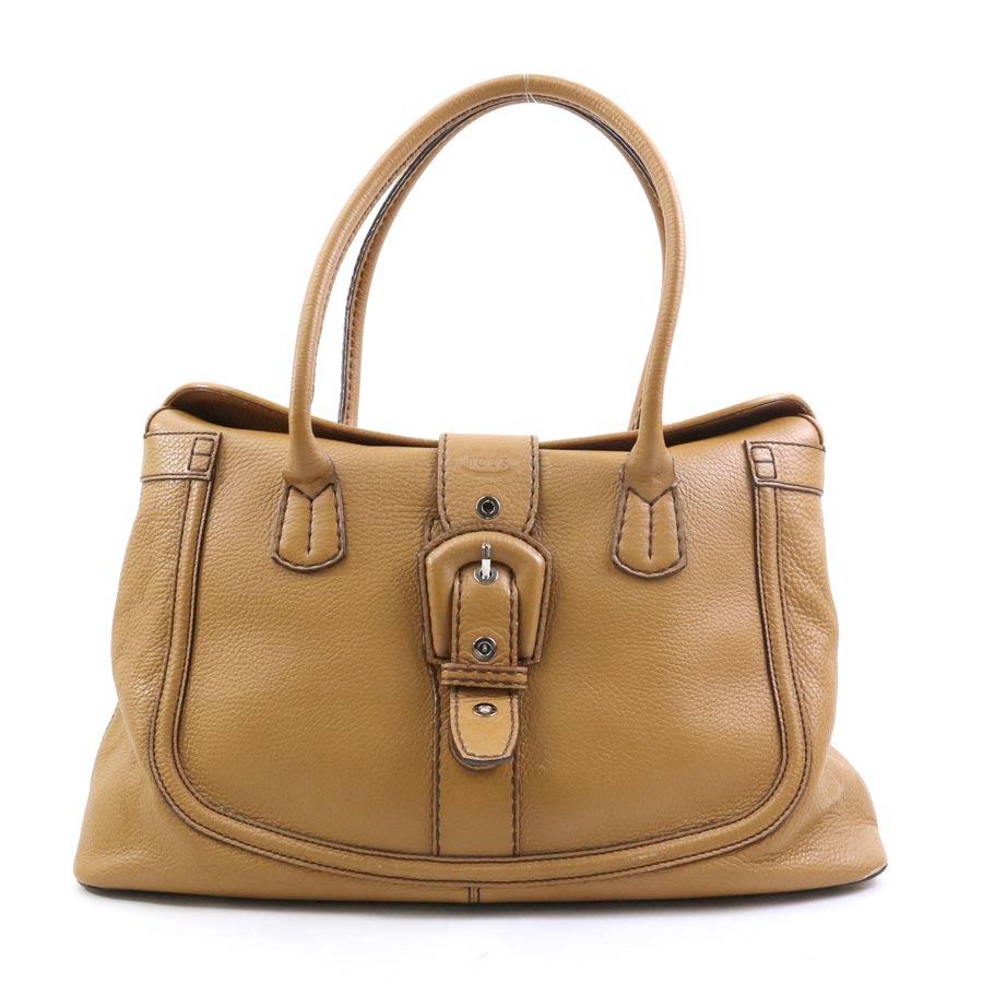 ■ TOD'S（トッズ） 美品 / レザー/ハンドバッグ/ ブラウン トッズ TOD'S ハンドバッグ レザー ブラウン : ブランドバリュー
