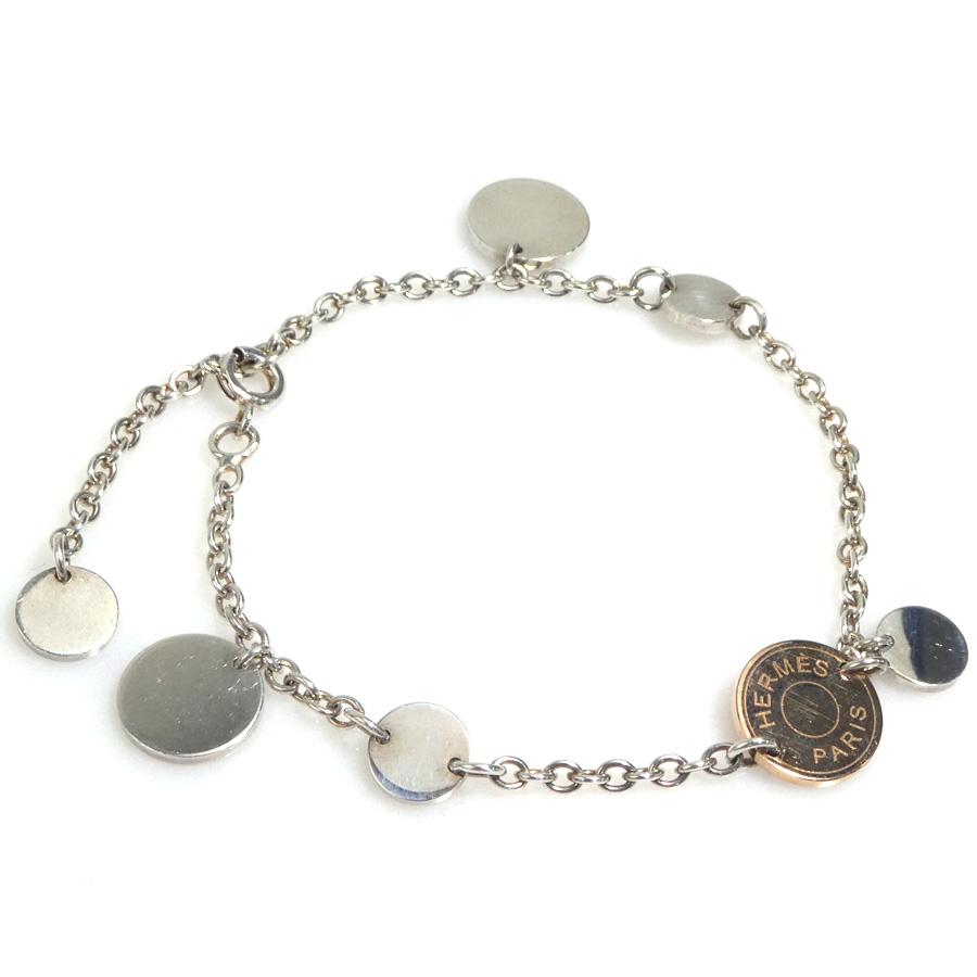 HERMES エルメス ブレスレット コンフェッティ シルバー925/K18  