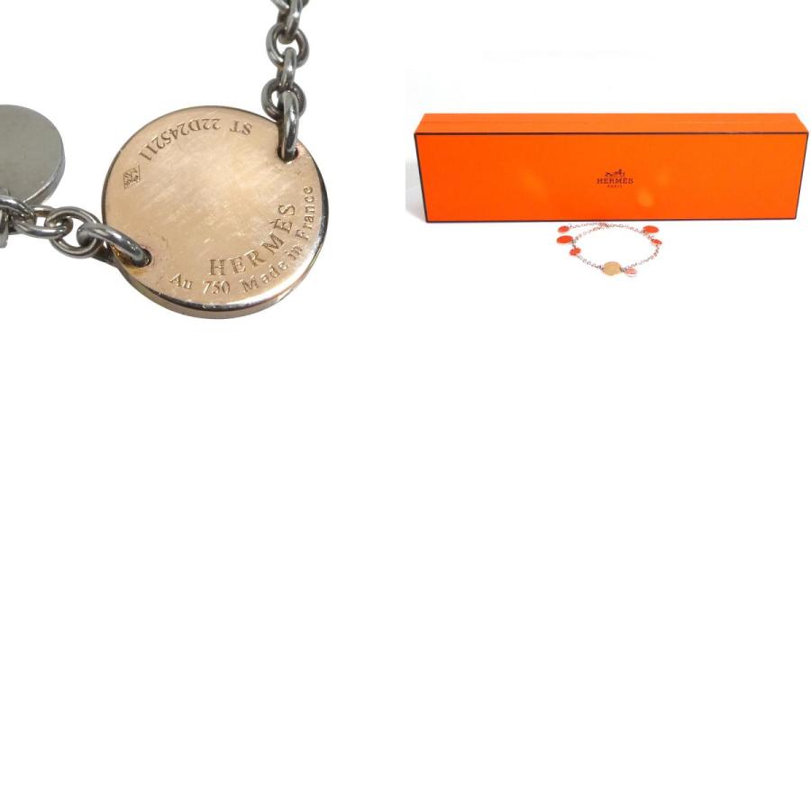 HERMES エルメス ブレスレット コンフェッティ シルバー925/K18 HERMES エルメス ブレスレット コンフェッティ シルバー925/K18
