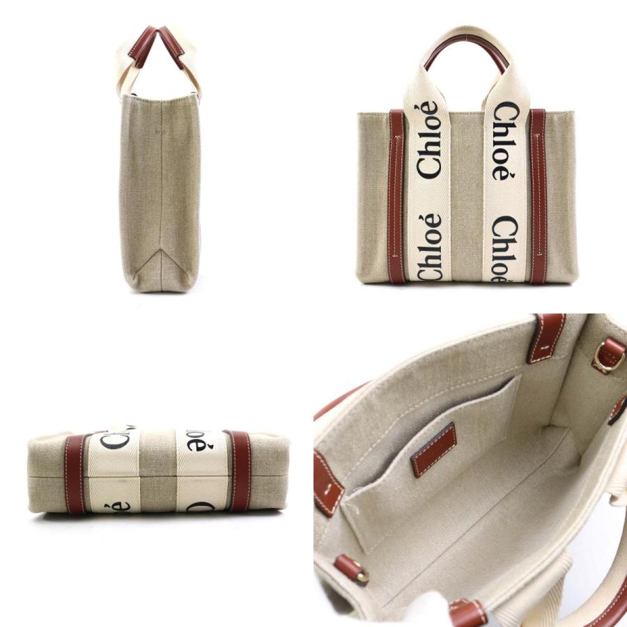 Chloe（クロエ） ハンドバッグ ショルダーバッグ WOODY スモール