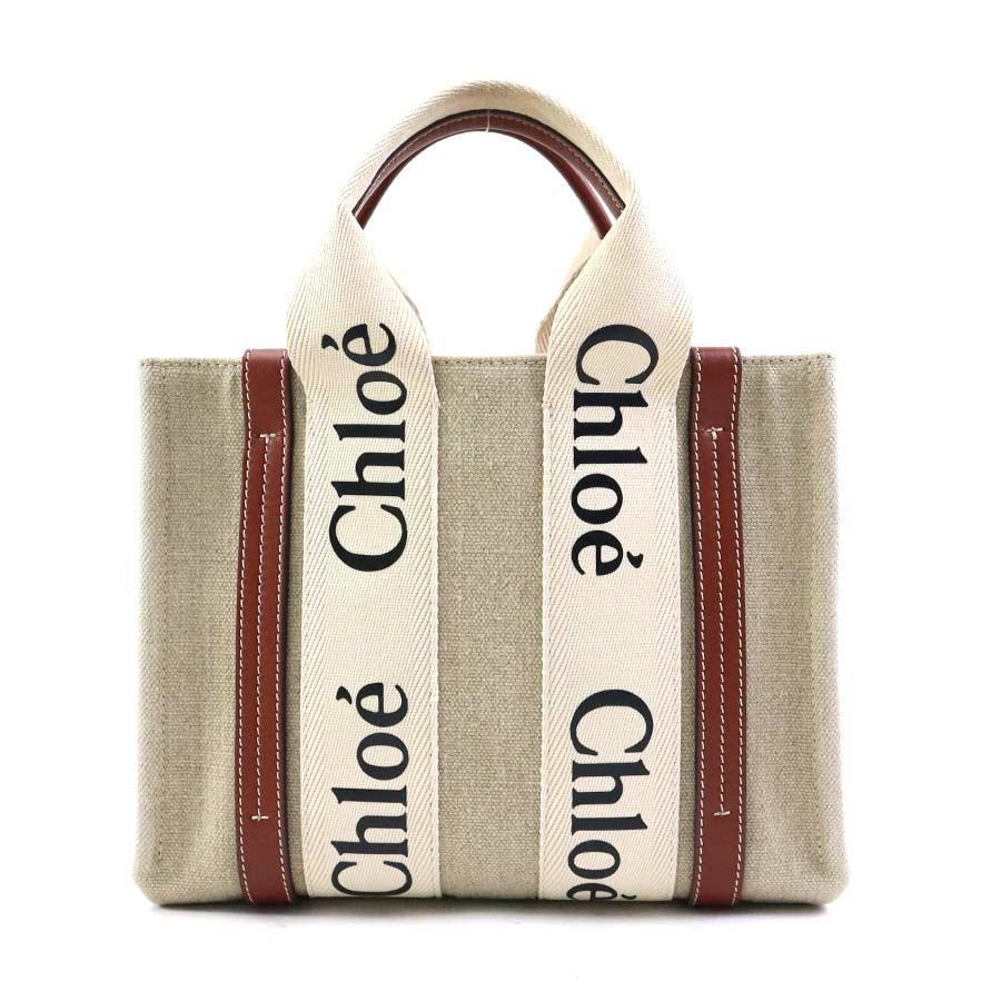Chloe（クロエ） ハンドバッグ ショルダーバッグ WOODY スモール