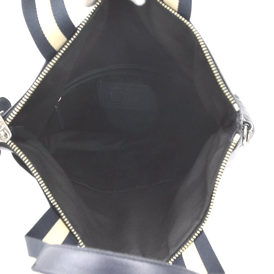 COACH（コーチ） ハンドバッグ ショルダーバッグ レザー ネイビー 