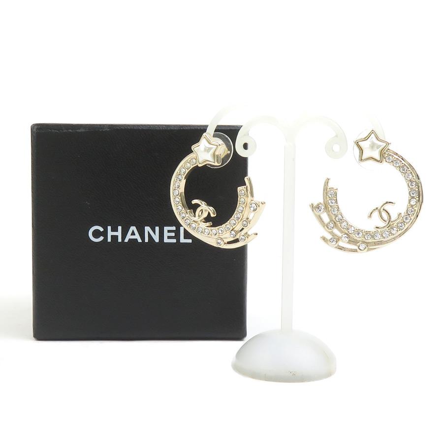 CHANEL（シャネル） ピアス メタル シルバー : ブランドバリュー
