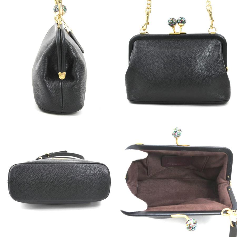 COACH（コーチ） ショルダーバッグ レザー ブラック : ブランド