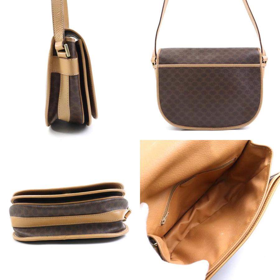 CELINE セリーヌ ショルダーバッグ マカダム PVCコーティング