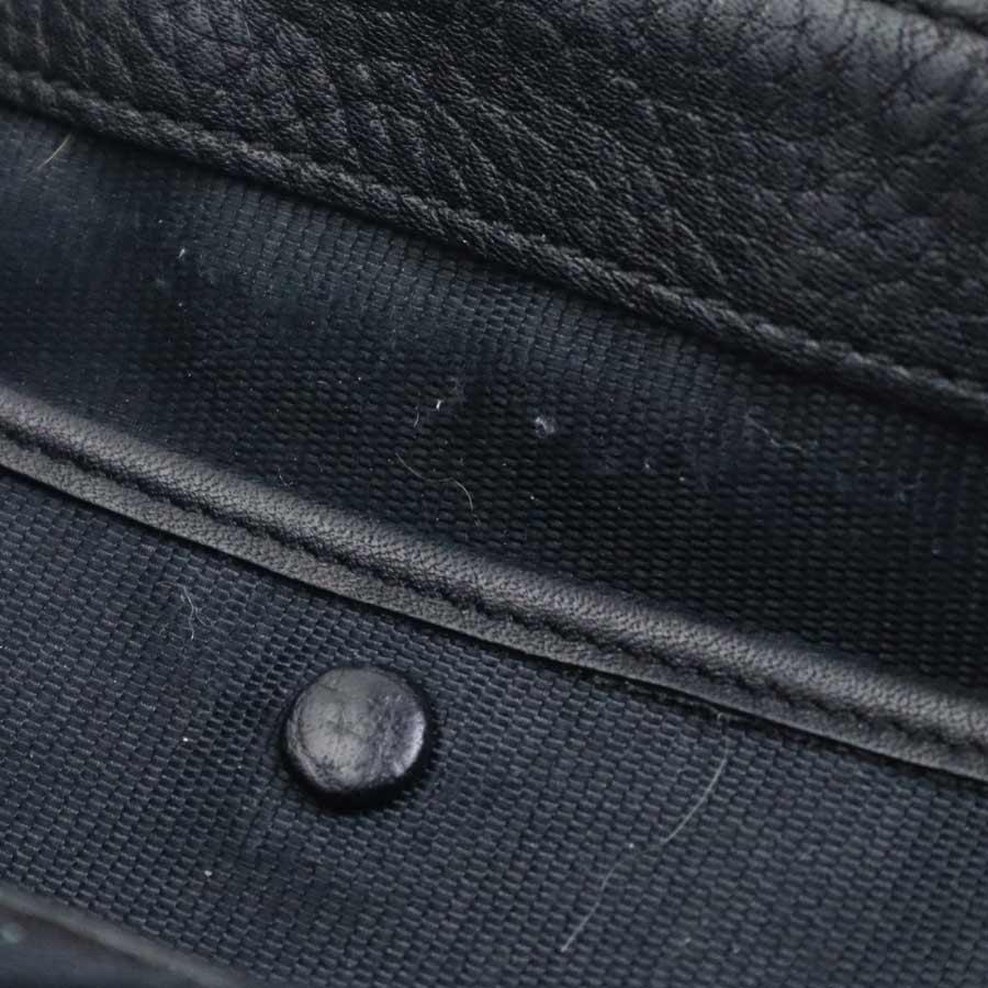 COACH（コーチ） ショルダーバッグ ボア/レザー アイボリー×ブラック