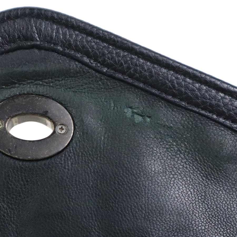 COACH（コーチ） ショルダーバッグ ボア/レザー アイボリー×ブラック