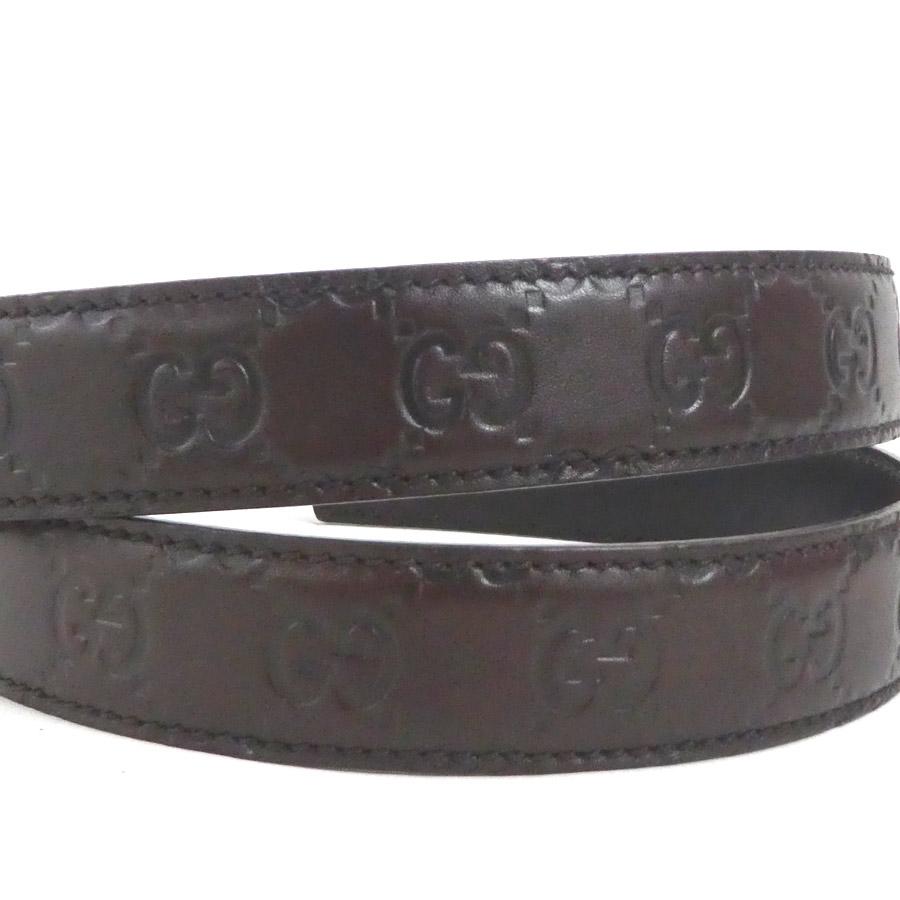 GUCCI（グッチ） ベルト レザー ブラウン : ブランドバリュー - 通販