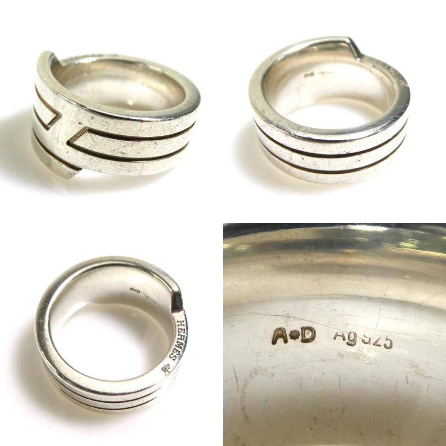 HERMES エルメス リング・指輪 イタリーク シルバー925 シルバー