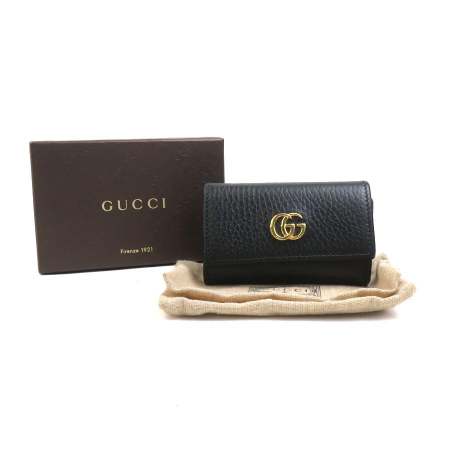 GUCCI（グッチ） キーケース レザー ブラック : ブランドバリュー
