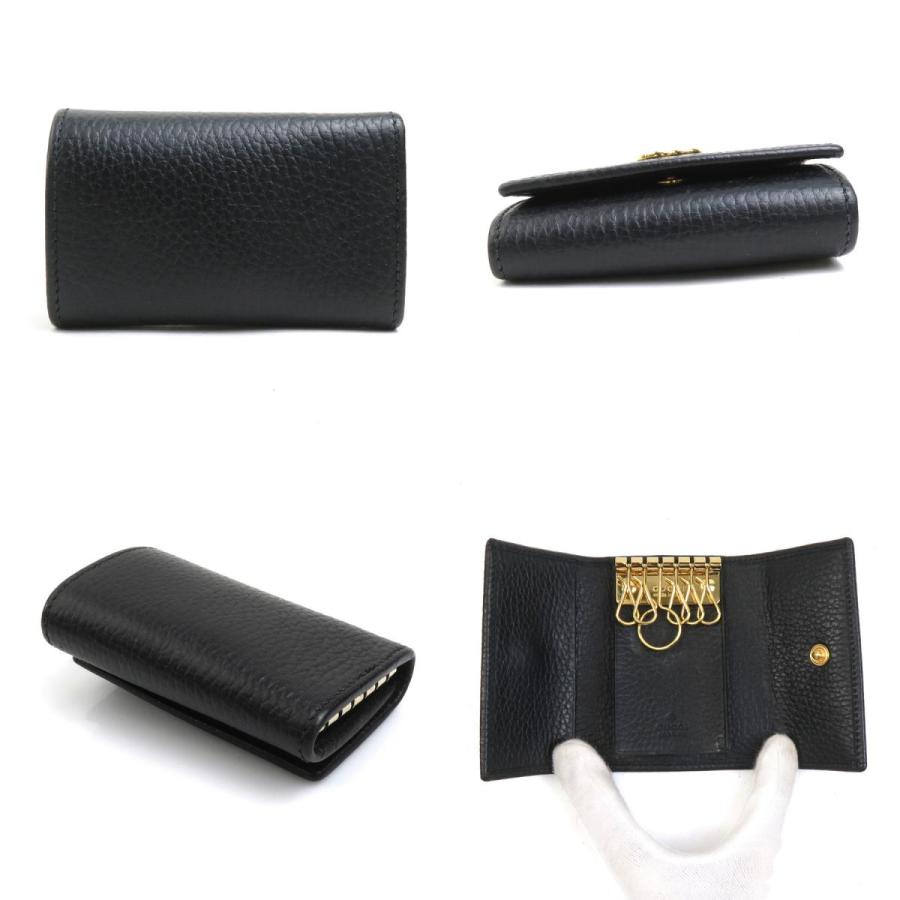 GUCCI グッチ キーケース レザー ブラック : ブランドバリュー