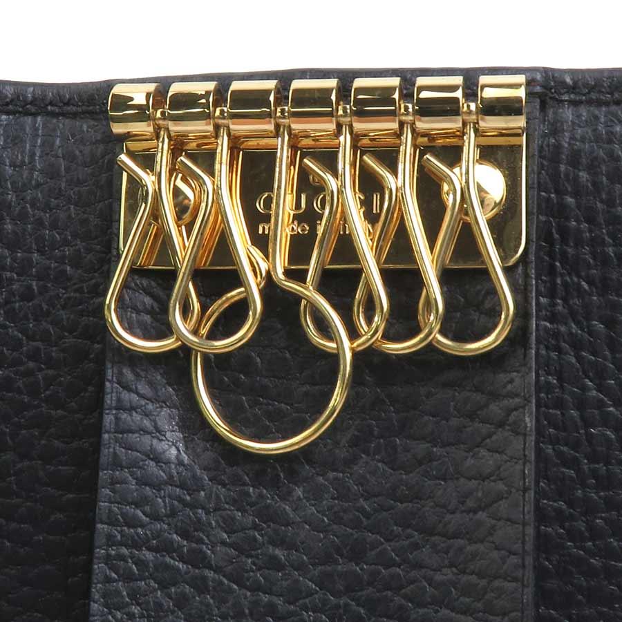 GUCCI（グッチ） キーケース レザー ブラック : ブランドバリュー