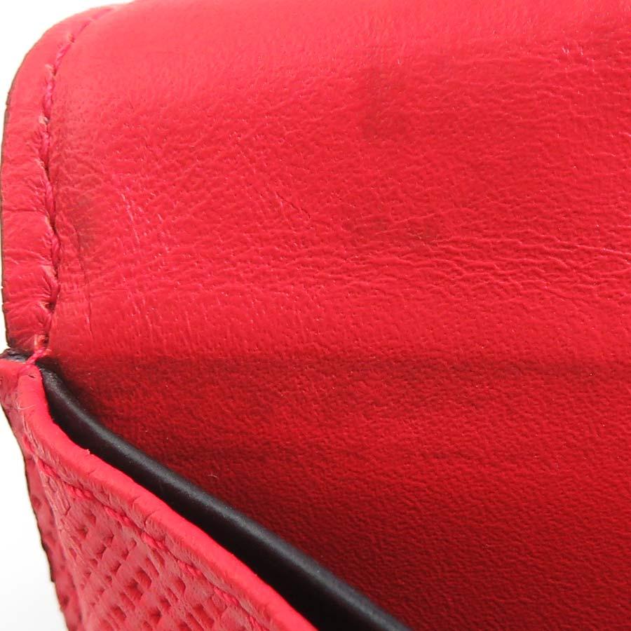 LOEWE（ロエベ） 二つ折り長財布 レザー レッド : ブランドバリュー