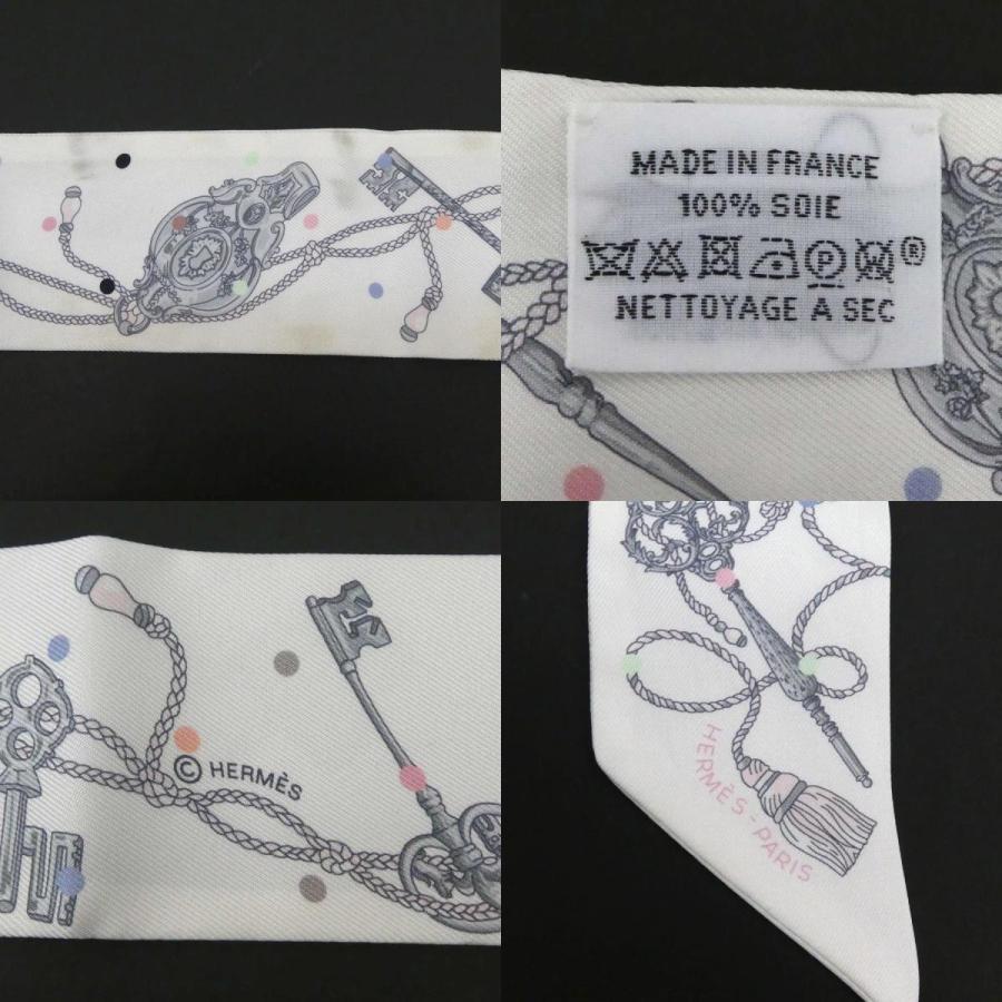 HERMES エルメス スカーフ ツイリー SILK 箱付き エルメス ツイリー スカーフ シルク 本物 Clic cest Noue 箱付き