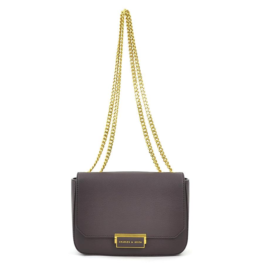 CHARLES & KEITH チャールズアンドキース ショルダーバッグ レザー