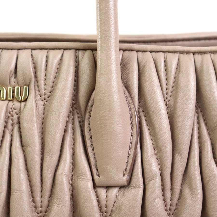 miu miu（ミュウミュウ） ハンドバッグ ショルダーバッグ レザー