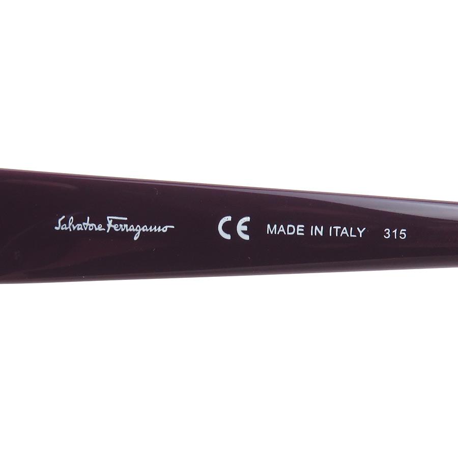 サルヴァトーレフェラガモ Salvatore Ferragamo サングラス プラスチック ダークパープル ユニセックス 送料無料【中古】 h31269g Salvatore Ferragamo - サルヴァトーレフェラガモ Salvatore Ferragamo