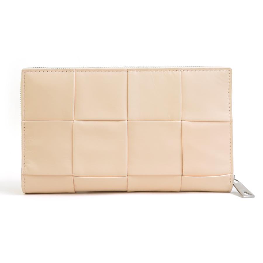 ボッテガヴェネタ BOTTEGAVENETA ラウンドファスナー長財布 レザー