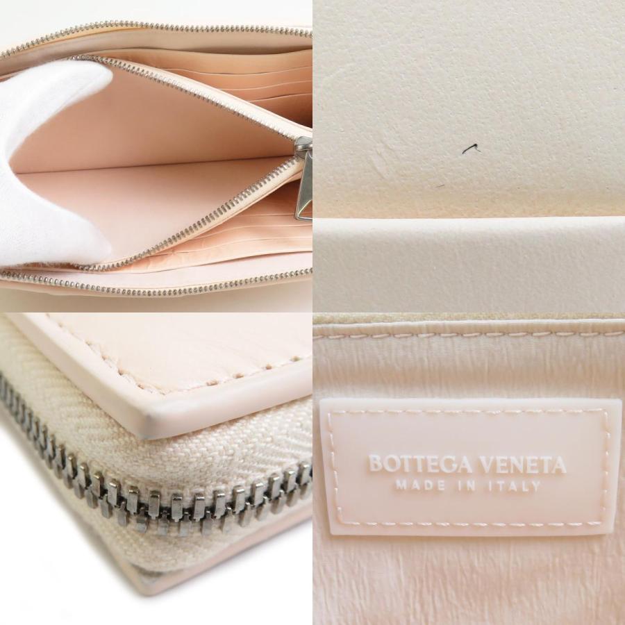 ボッテガヴェネタ BOTTEGAVENETA ラウンドファスナー長財布 レザー  