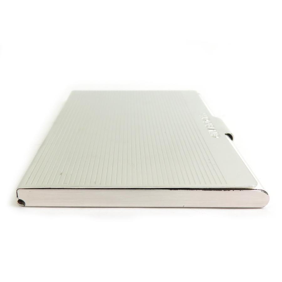 ジバンシィ GIVENCHY 名刺入れ カードケース メタル シルバー