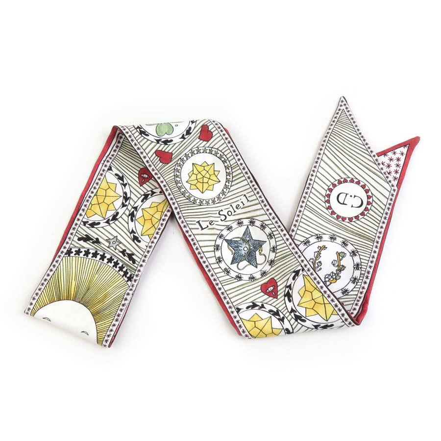 クリスチャンディオール Christian Dior スカーフ ツイリー リボン