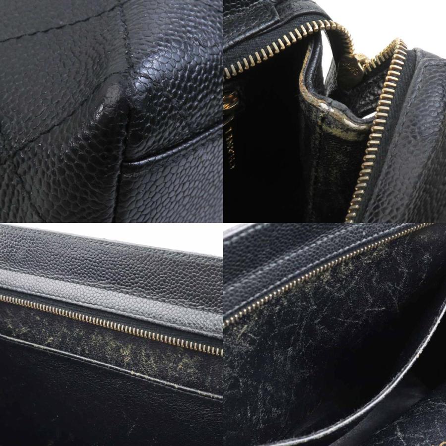 CHANEL（シャネル） ショルダーバッグ キャビアスキンレザー ブラック