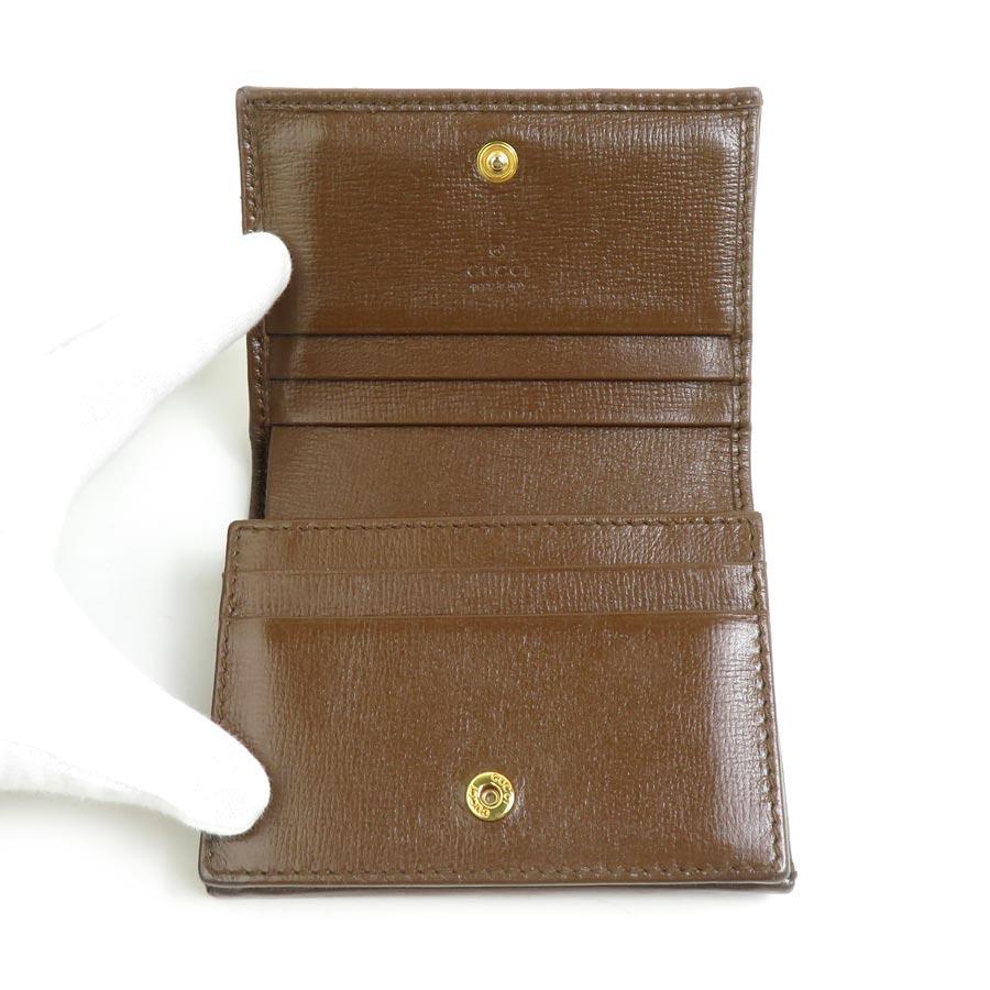 GUCCI（グッチ） 二つ折り財布 ホースビット GGスプリームキャンバス
