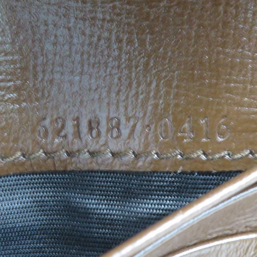 GUCCI（グッチ） 二つ折り財布 ホースビット GGスプリームキャンバス