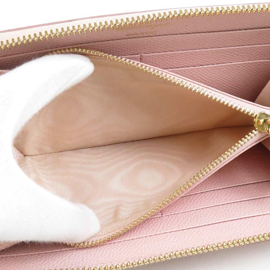 サルヴァトーレフェラガモ Salvatore Ferragamo ラウンドファスナー長