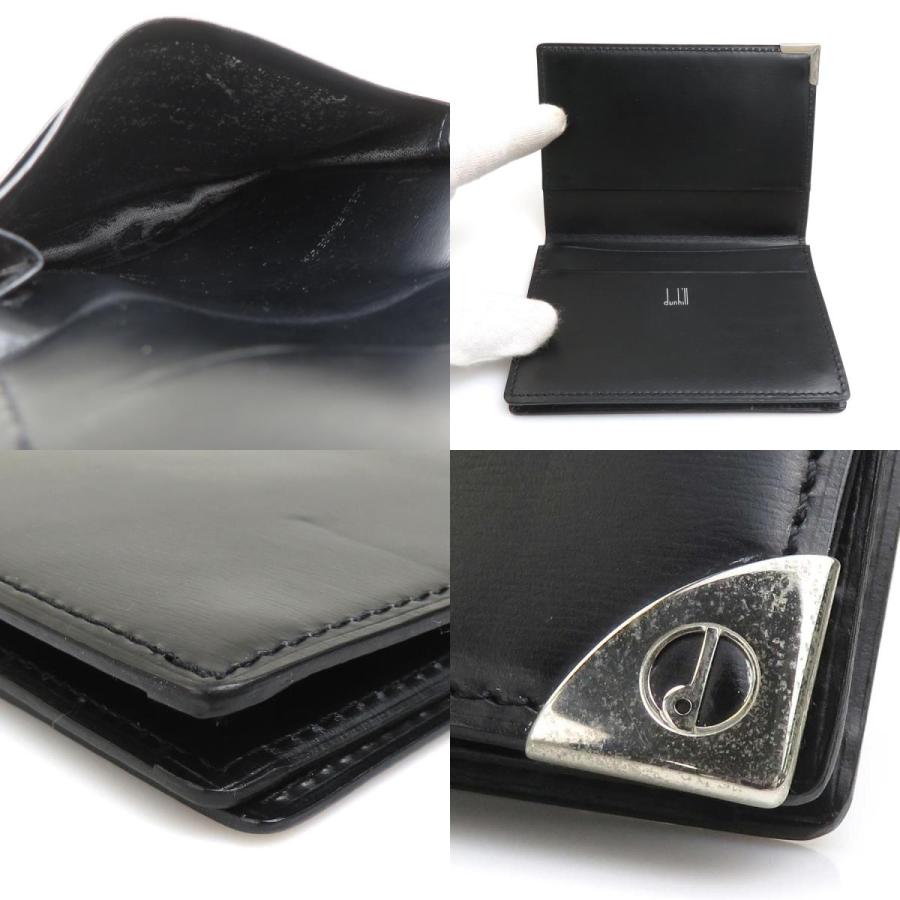 ダンヒル　レザー名刺入れ dunhill ダンヒル 名刺入れ メンズ ブランド カードケース 革