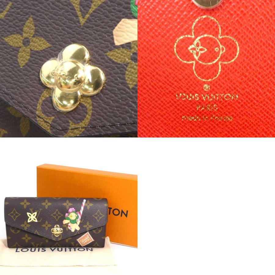 【美品】ルイヴィトン　ポルトフォイユ サラ NM 長財布 ヴィヴィエンヌ LOUIS VUITTON ルイヴィトン 長財布 ポルトフォイユ・サラ NM