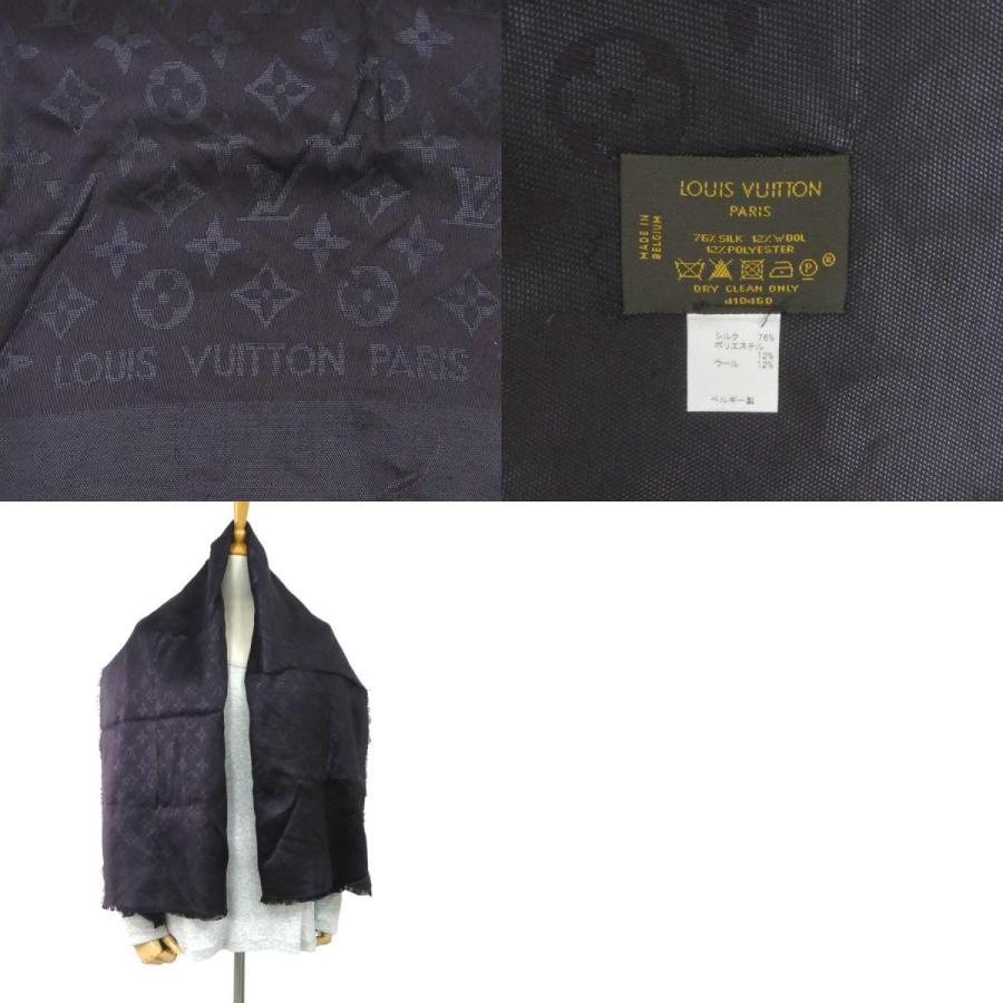 LOUIS VUITTON ルイ ヴィトン ストール シルク/ポリエステル/ウール