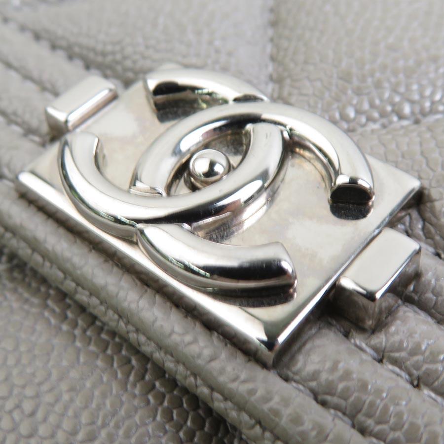 CHANEL（シャネル） 長財布 ボーイシャネル キャビアスキンレザー