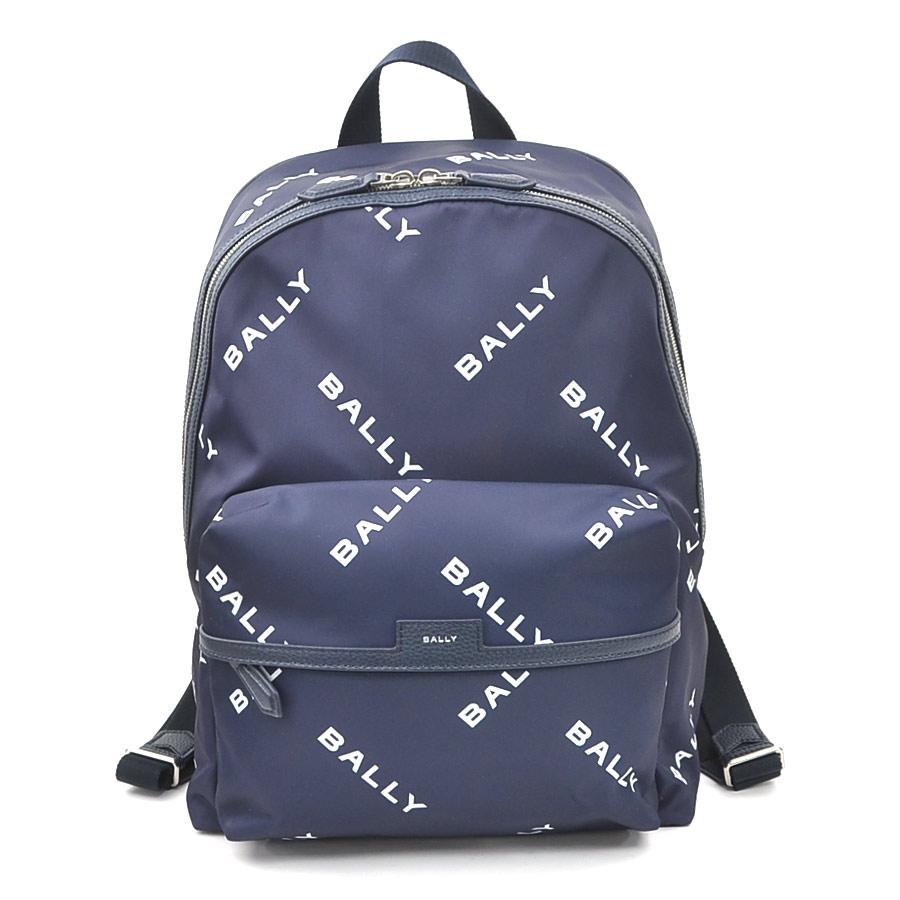 セット販売 BALLY ハンドバッグ BUSH リュック Bally バリー BALLY リュック ナイロン ネイビー : ブランド