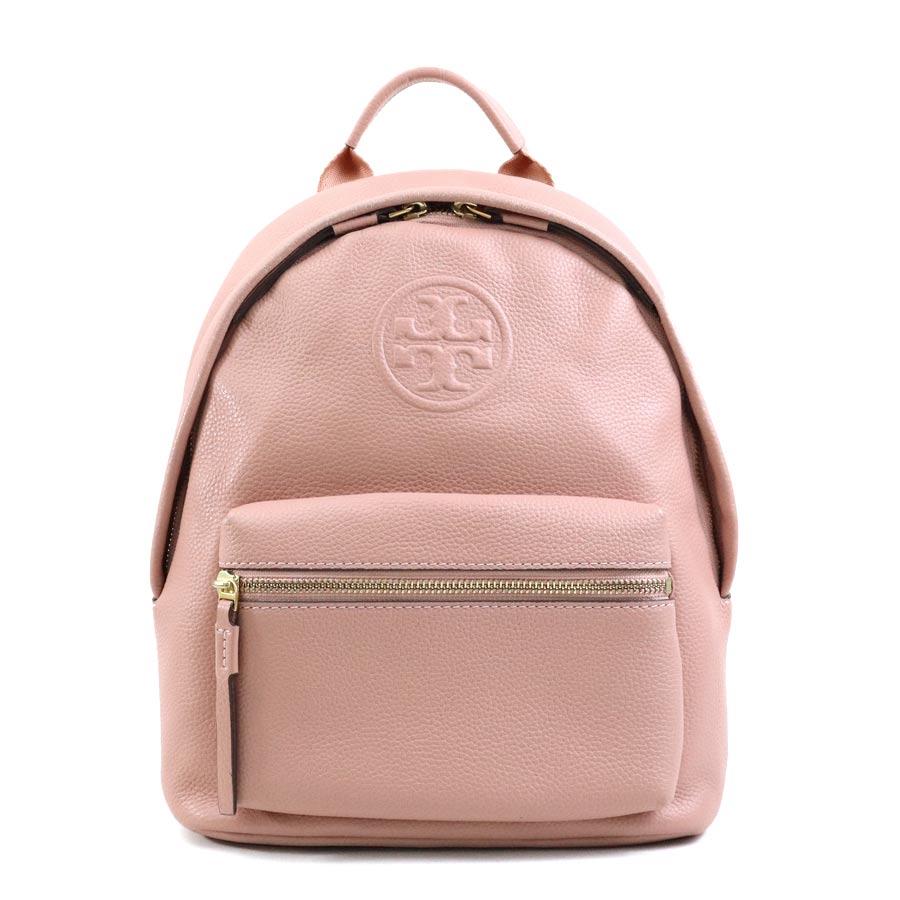 Tory Burch トリーバーチ リュック ピンク 14061 レディース【中古】 h31559a TORY BURCH（トリーバーチ） リュック レザー ピンク : ブランド