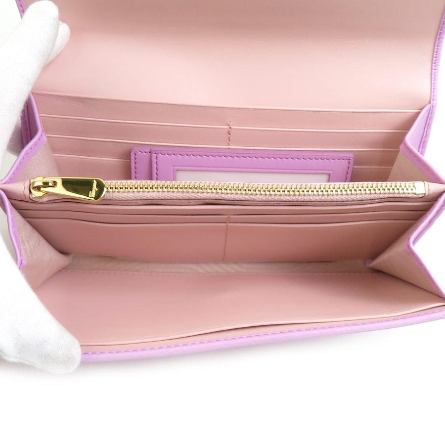 サルヴァトーレフェラガモ Salvatore Ferragamo 長財布 レザー ピンクパープル レディース 送料無料【中古】 h31562a サルヴァトーレフェラガモ Salvatore Ferragamo 長財布 レザー ピンク
