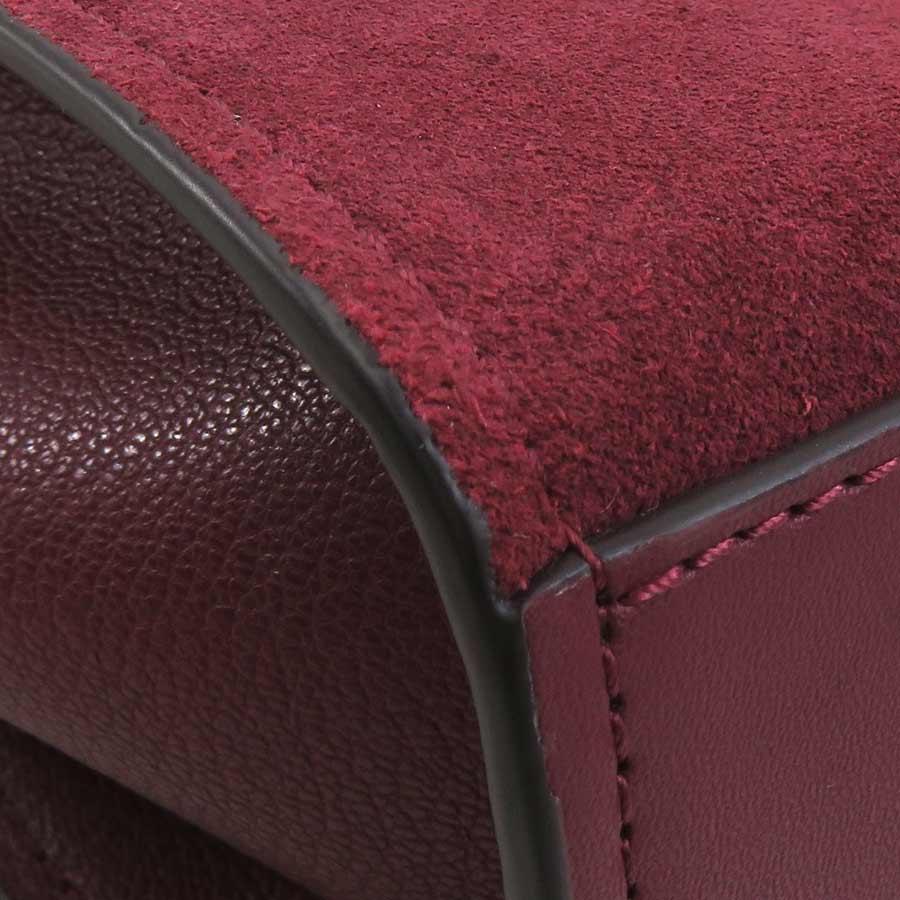 マイケルコース Michael Kors ショルダーバッグ レザー/スエード ボルドー レディース 送料無料【中古】 h31579a MICHAEL KORS（マイケルコース） ショルダーバッグ レザー/スエード