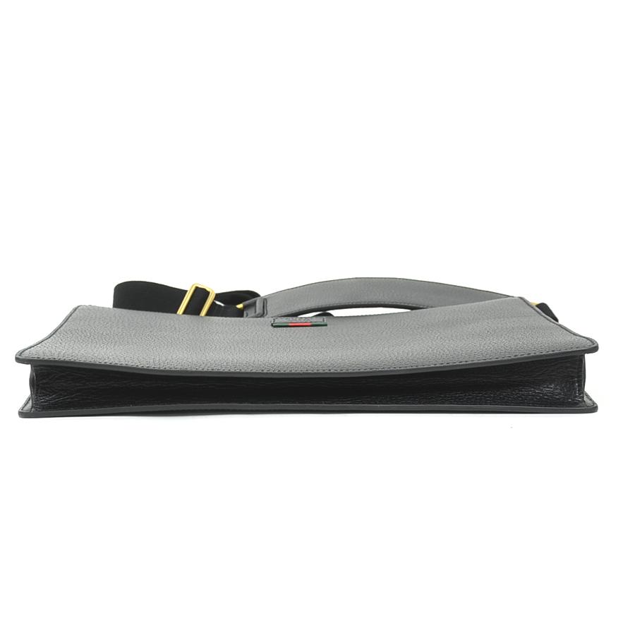 GUCCI（グッチ） ショルダーバッグ クラッチバッグ レザー ブラック